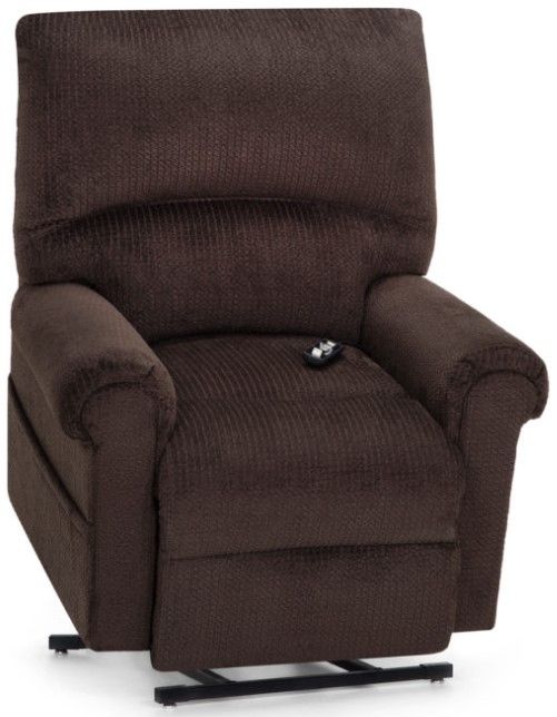 Franklin™ Independence Bauer Chocolate Large 2 Motor Power Lift Recliner-2