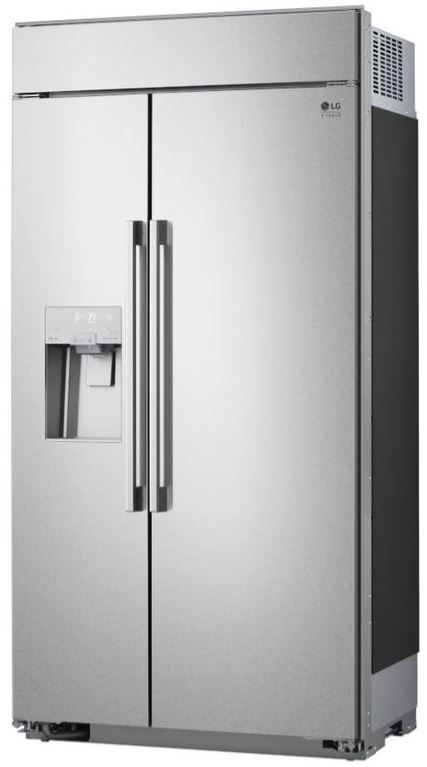 LG Studio 25.6 Cu. Ft. Stainless Steel Built-In Side By Side Refrigerator 3