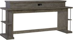 Liberty City Scape Burnished Beige Console Bar Table