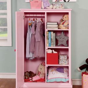 Furniture of America® Dani Pink Closet Storage