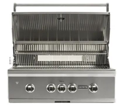 Coyote S-Series 42" Built-In Propane Stainless Steel Grill with 4