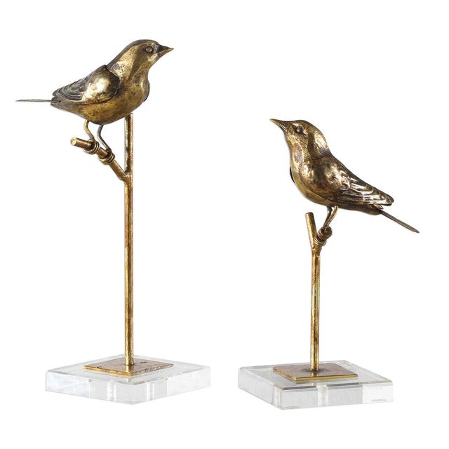 Uttermost® Passerines 2-Piece Bird Sculptures-0