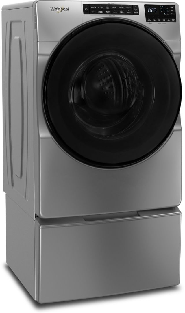 Whirlpool® 5.8 Cu. Ft. Chrome Shadow Front Load Washer 6