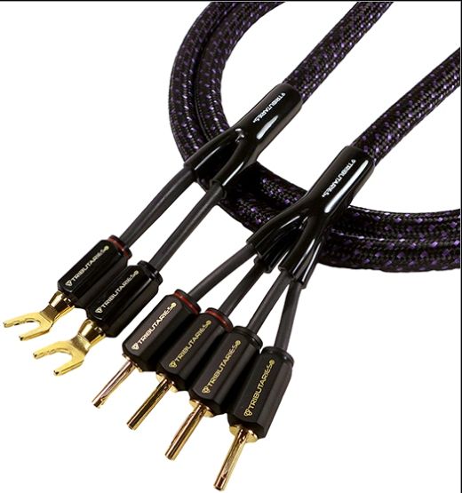 Tributaries® Series 6 6' Bi-Wire Banana/Spade Speaker Cable