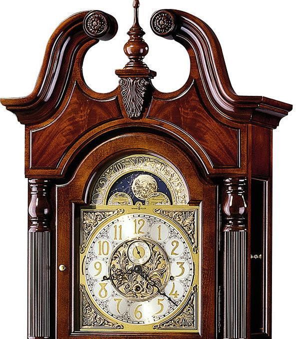 Howard Miller® Stewart Windsor Cherry Grandfather Clock 1