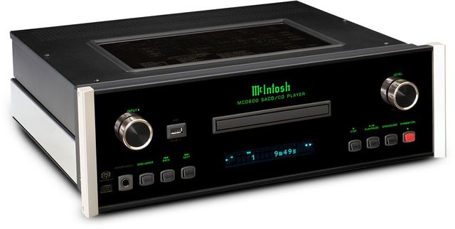 McIntosh® 2-Channel Black SACD/CD Player 3