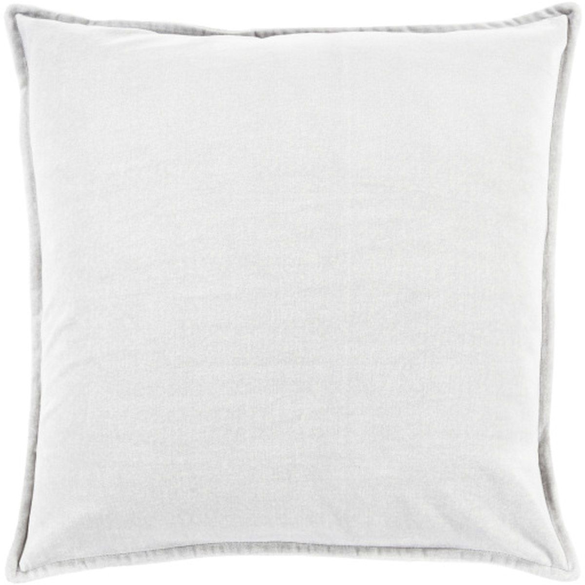White Down Insert Throw Pillow 18x18 Surya
