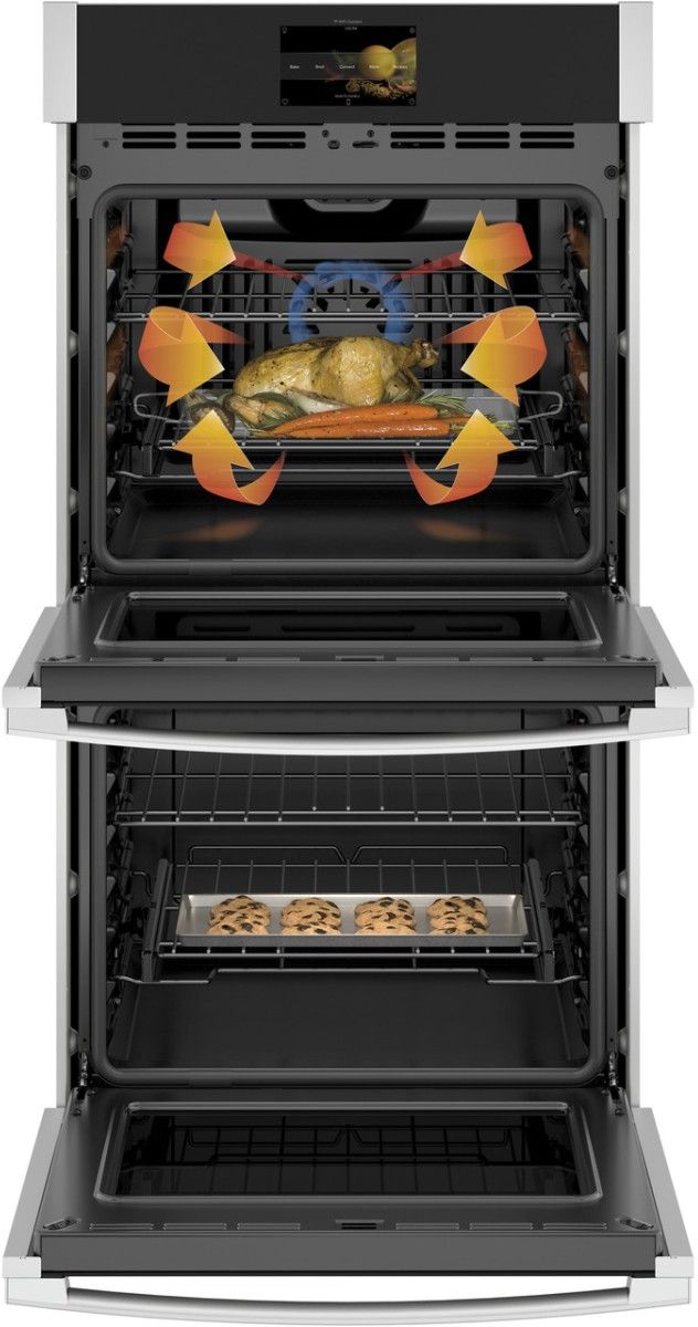 GE Profile™ 27" Stainless Steel Electric Built In Double Oven-1
