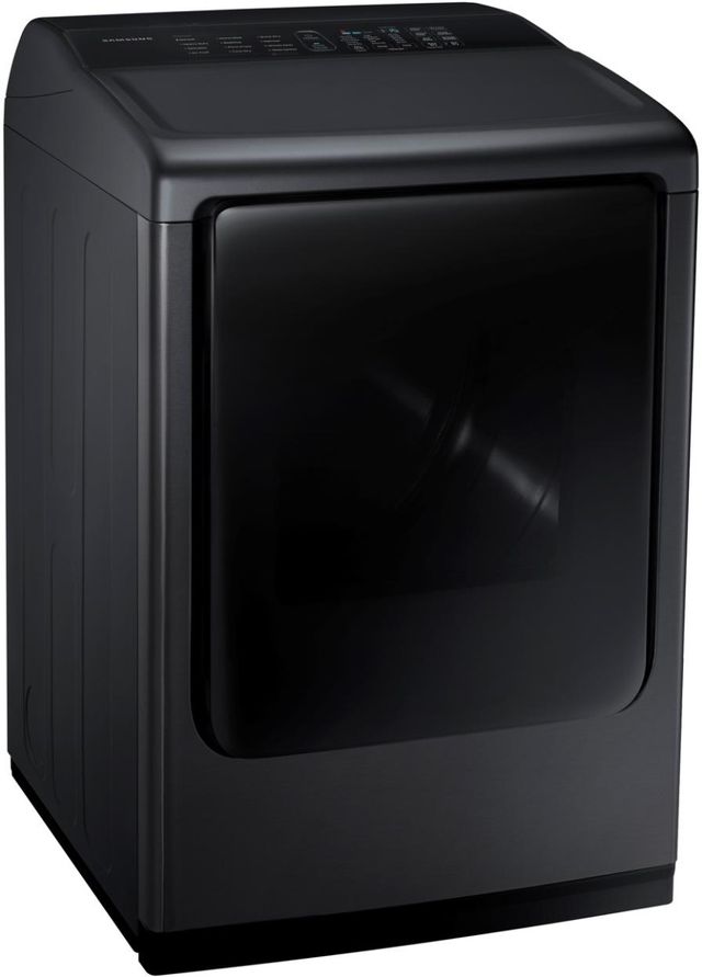 Samsung 7.4 Cu. Ft. Black Stainless Steel Front Load Gas Dryer 1