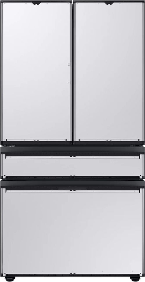 Samsung Bespoke 22.9 Cu. Ft. Customizable Panel Counter Depth French Door Refrigerator 0