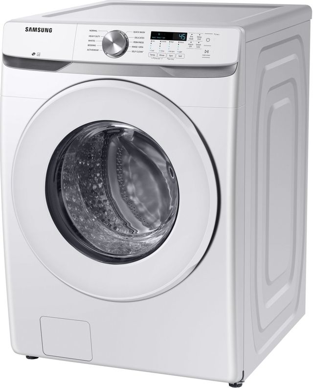 Samsung 6000 Series 4.5 Cu. Ft. White Front Load Washer-2