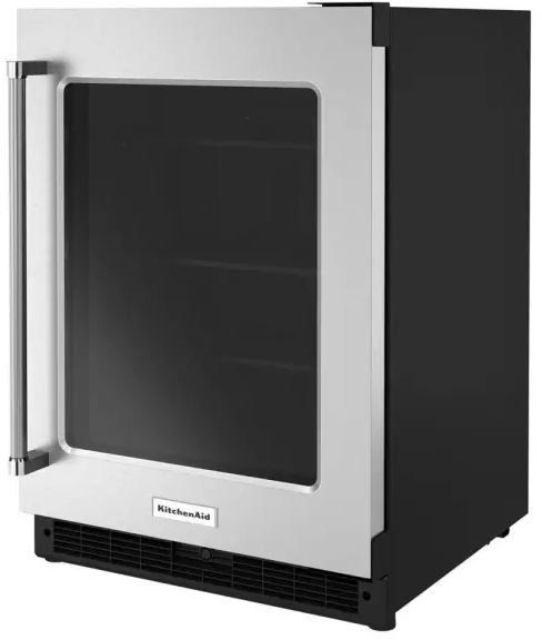 Réfrigérateur sous le comptoir de 24 po KitchenAid® de 5,2 pi³ - Noir 3