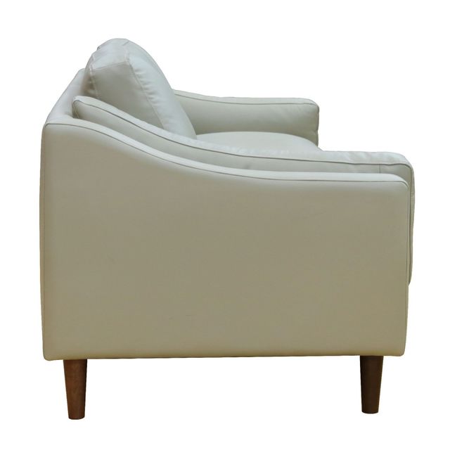 Elements Chino Taupe Leather Sofa-3