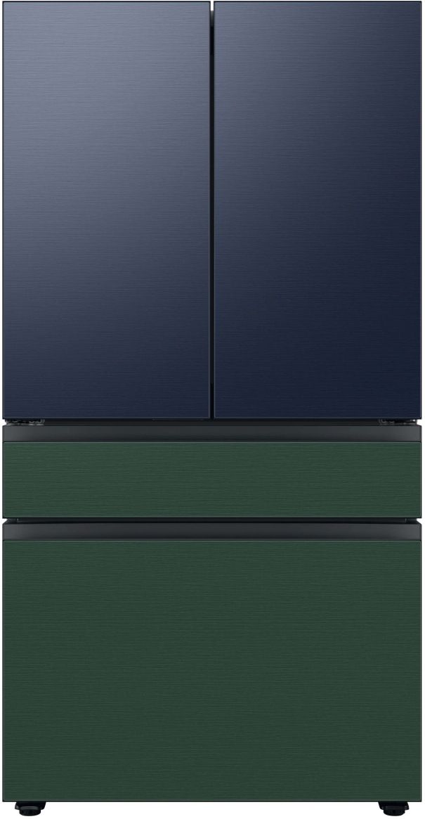 Samsung Bespoke 36" Emerald Green Steel French Door Refrigerator Bottom Panel 6