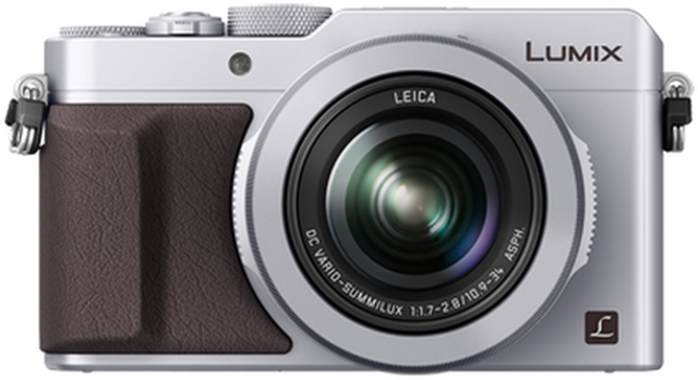 Panasonic® LUMIX LX100 Silver Integrated Leica DC Lens Camera