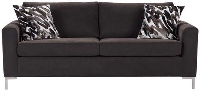 Hughes Furniture® 19500 Posh Espresso Sofa | Colder's | Milwaukee Area