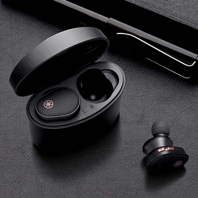 Yamaha® TW-E5B Black True Wireless Earbud Headphones 2
