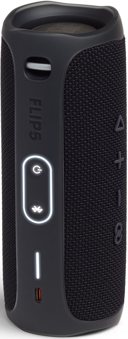 JBL Flip 5 Midnight Black Portable Bluetooth Speaker-1