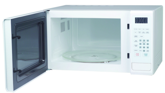 Magic Chef® 1.1 Cu. Ft. White Countertop Microwave 1