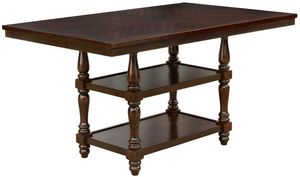 Crown Mark Langley Espresso Counter Height Dining Table