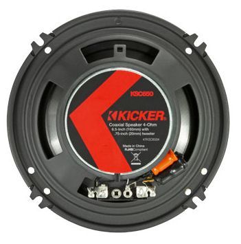 Kicker® KS Series KSC650 6.5" Coaxial Speakers 3