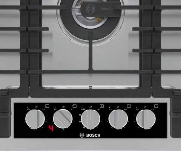 Bosch Benchmark® 36" Stainless Steel Gas Cooktop 1