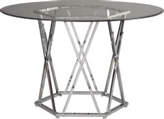 Signature Design by Ashley® Madanere Chrome Dining Room Table