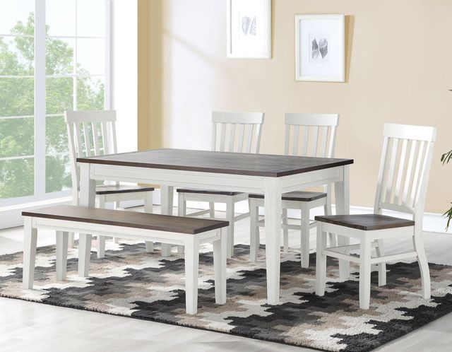 Steve Silver Co.® Caylie 60" Ivory Dining Table-2