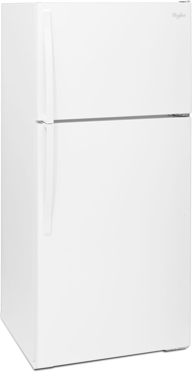 Whirlpool® 14.3 Cu. Ft. Monochromatic Stainless Steel Top Freezer Refrigerator 10