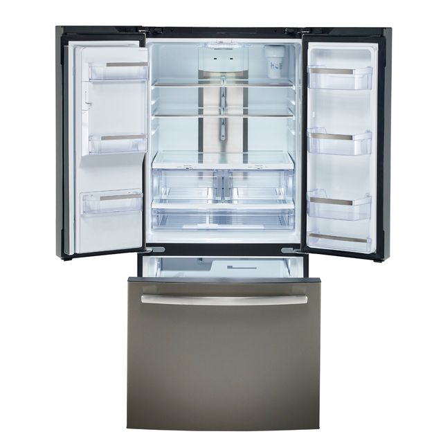 Réfrigérateur à portes françaises de 33 po GE® de 23,5 pi³ - Ardoise 6