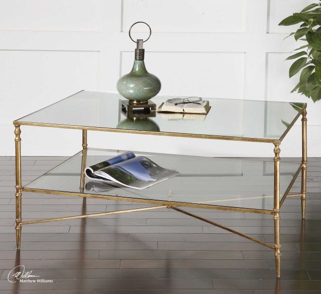 Uttermost® Henzler Glass Coffee Table 2