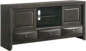 Crown Mark Emily Grey TV Stand