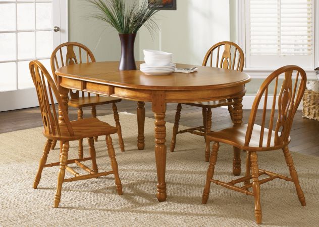 Liberty Country Haven Oval Leg Table-0