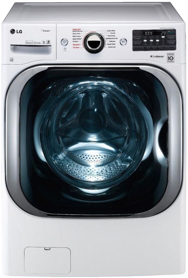 LG Front Load Washer-White 8