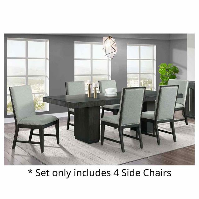Elements Donovan Dining Table and Four Side Chairs-0