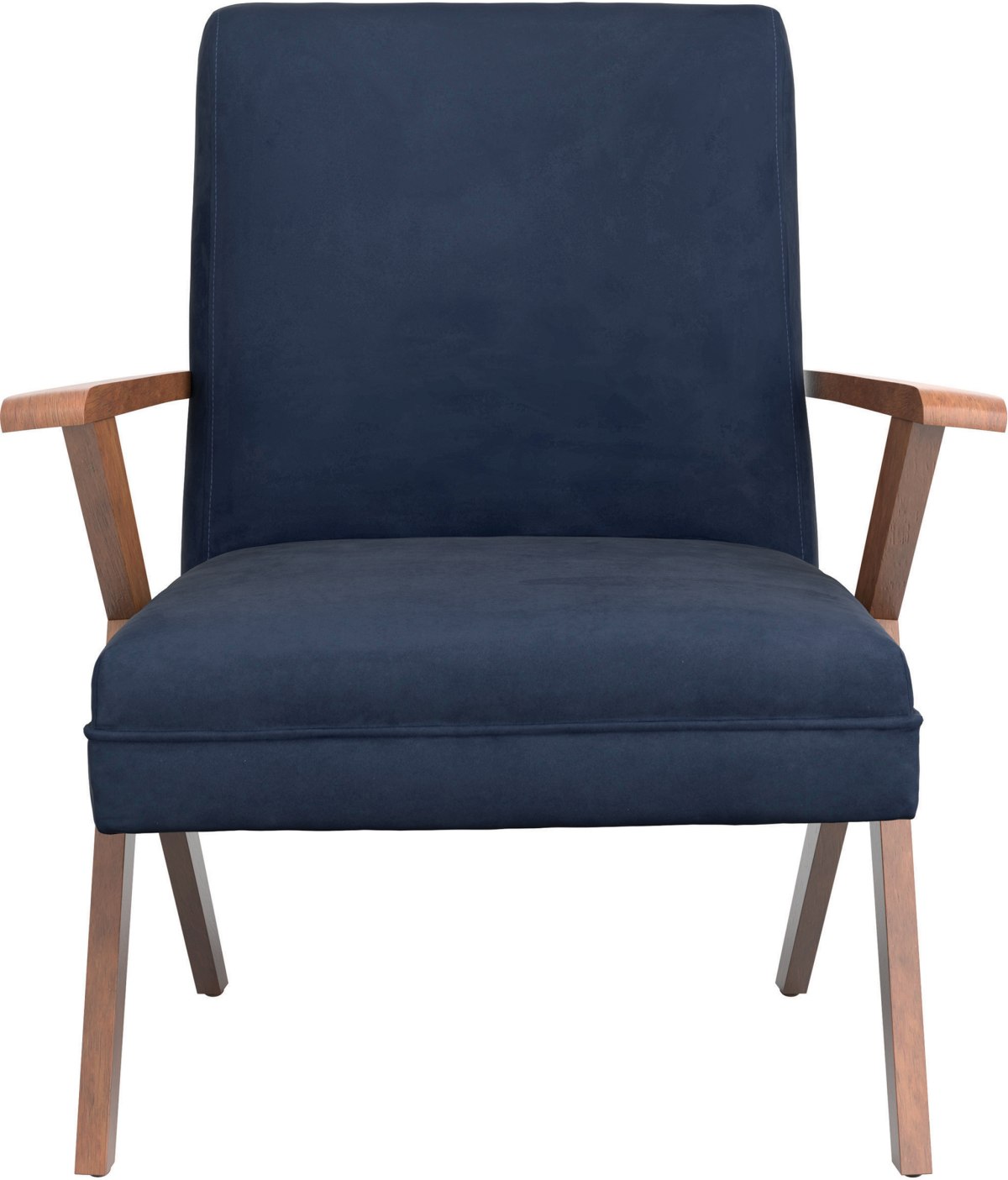 dark navy accent chair