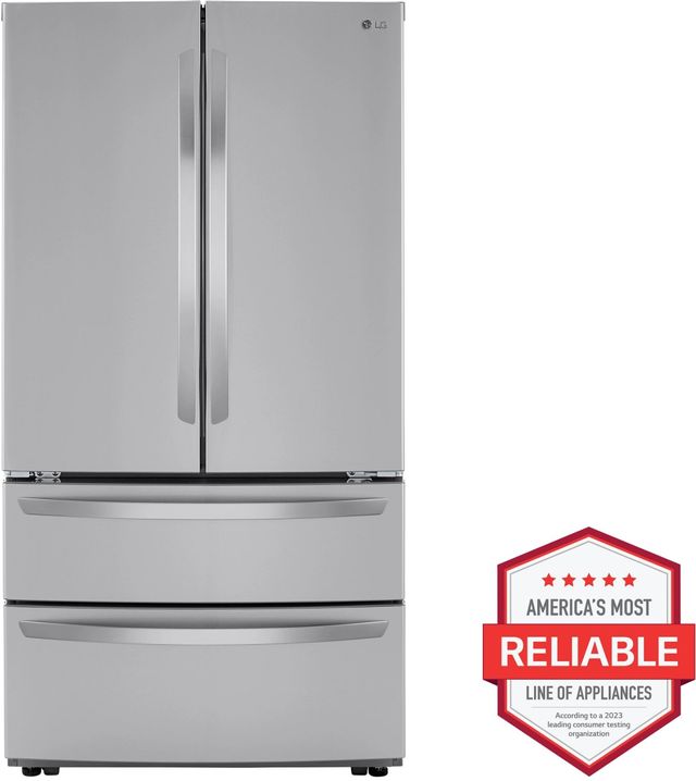 LG 26.9 Cu. Ft. PrintProof™ Stainless Steel French Door Refrigerator-1