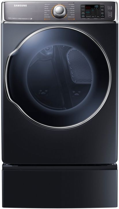 Samsung 9100 Series 9.5 Cu. Ft. Onyx Front Load Electric Dryer 1