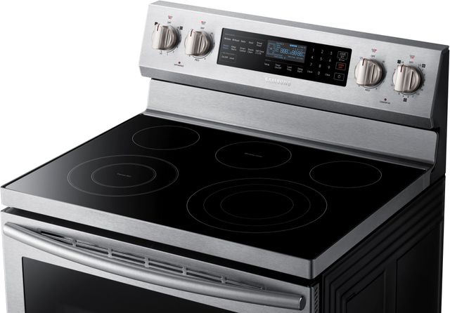Samsung 30" Free Standing Electric Range-Stainless Steel 12