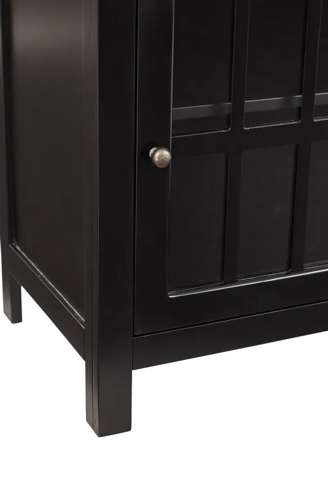 Signature Design by Ashley® Opelton Black Accent Cabinet 6