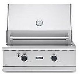 Viking 100 Series 30" Built In Grill-Stainless Steel