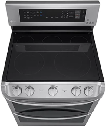 LG 30" Stainless Steel Free Standing Electric Range 5
