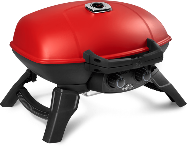 Napoleon TravelQ™ 24" Red Tabletop Grill 1