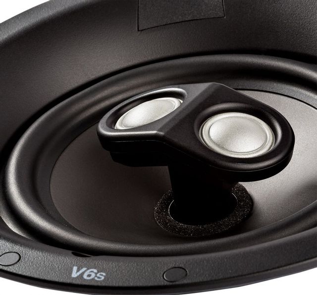Polk Audio® V6s Vanishing V Series 6.5" White In-Ceiling Speaker 1