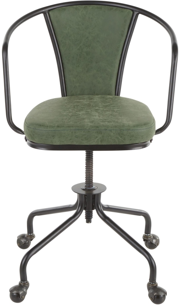 green office task chair