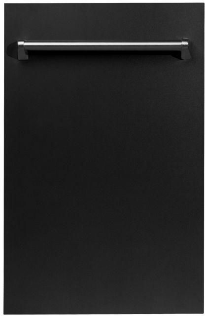 ZLINE Professional 18" Black Matte Built In Dishwasher-0