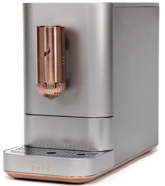 Café™ AFFETTO Steel Silver Automatic Espresso Machine-3