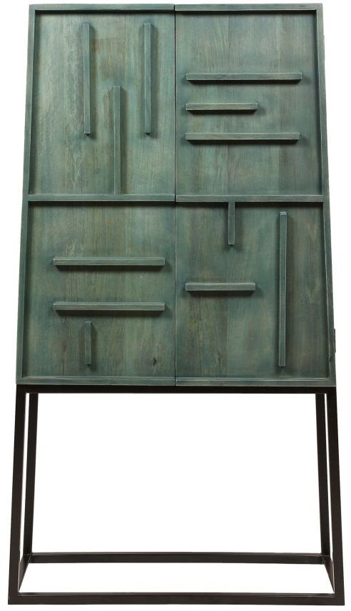 Moe's Home Collection Britton Green Cabinet