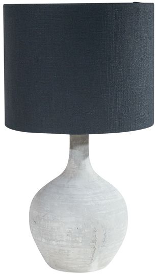 magnolia home ashby cement table lamp