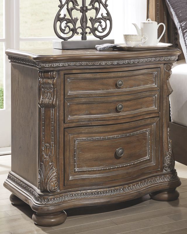 Signature Design by Ashley® Charmond Brown Nightstand 2